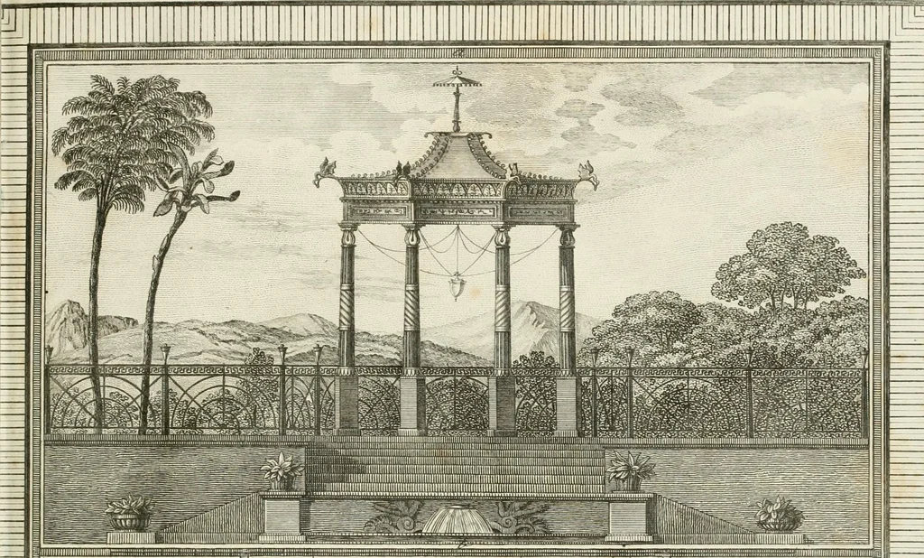 An illustration from Ideen-Magazin für Architecten, Künstler und Handwerker, 1832, leaf 4