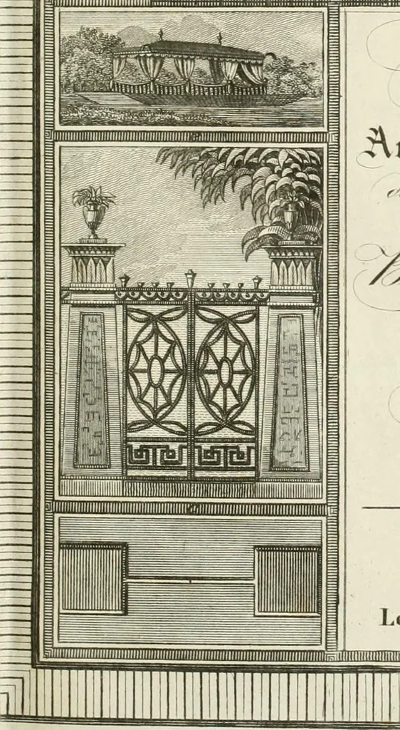 An illustration from Ideen-Magazin für Architecten, Künstler und Handwerker, 1832, leaf 4