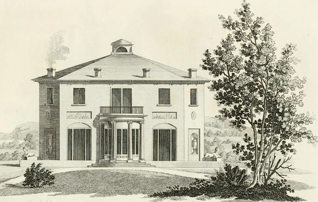 An illustration from Ideen-Magazin für Architecten, Künstler und Handwerker, 1832, leaf 44