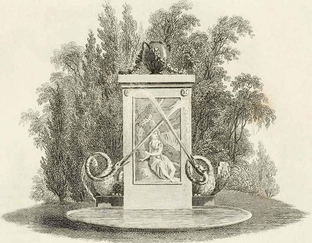 An illustration from Ideen-Magazin für Architecten, Künstler und Handwerker, 1832, leaf 46