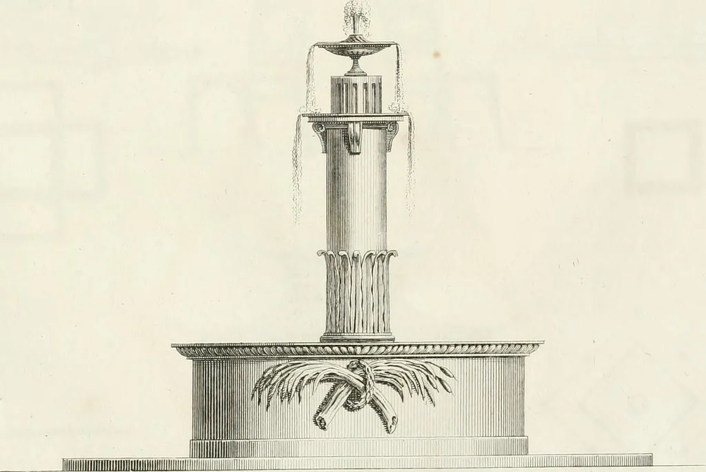 An illustration from Ideen-Magazin für Architecten, Künstler und Handwerker, 1832, leaf 46