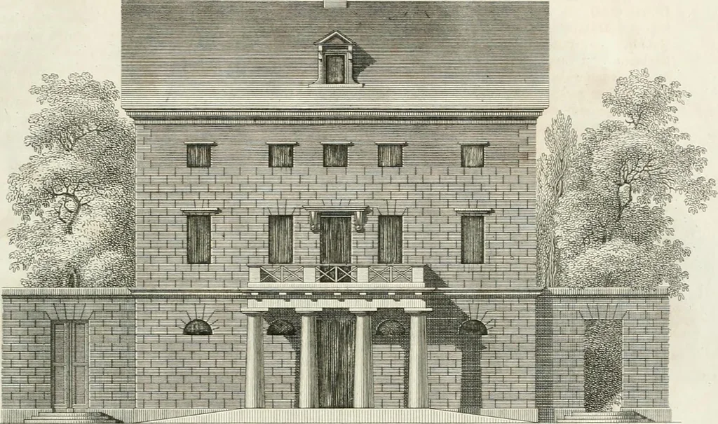 An illustration from Ideen-Magazin für Architecten, Künstler und Handwerker, 1832, leaf 54