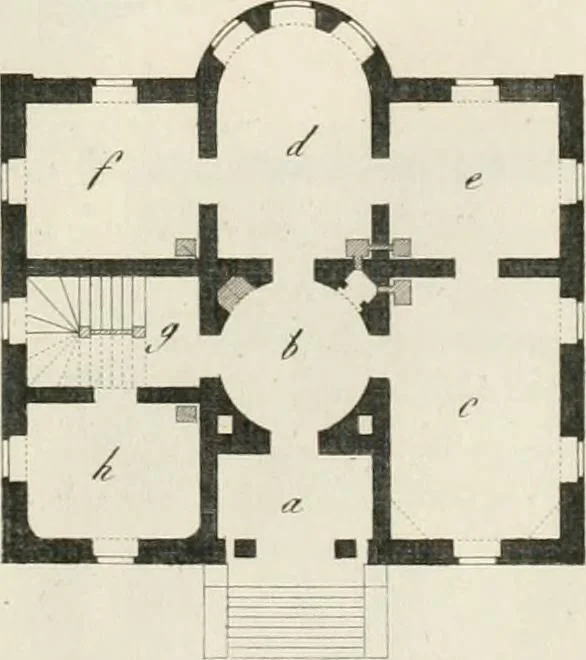 An illustration from Ideen-Magazin für Architecten, Künstler und Handwerker, 1832, leaf 70