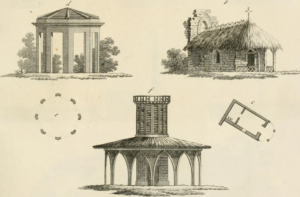 An illustration from Ideen-Magazin für Architecten, Künstler und Handwerker, 1832, leaf 76