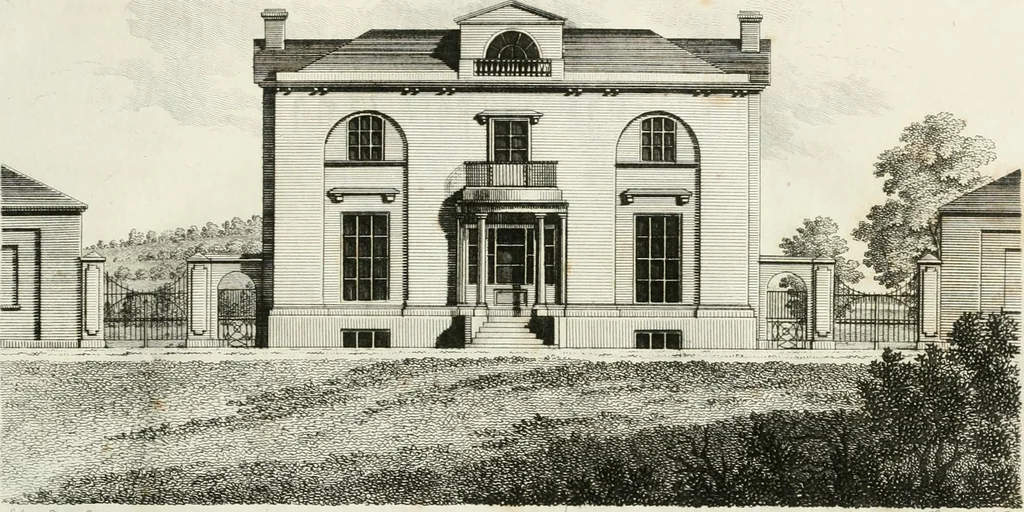An illustration from Ideen-Magazin für Architecten, Künstler und Handwerker, 1832, leaf 8