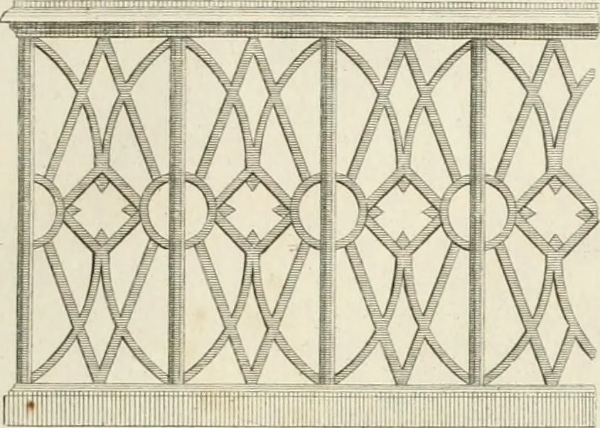 An illustration from Ideen-Magazin für Architecten, Künstler und Handwerker, 1832, leaf 80