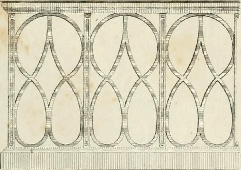 An illustration from Ideen-Magazin für Architecten, Künstler und Handwerker, 1832, leaf 80
