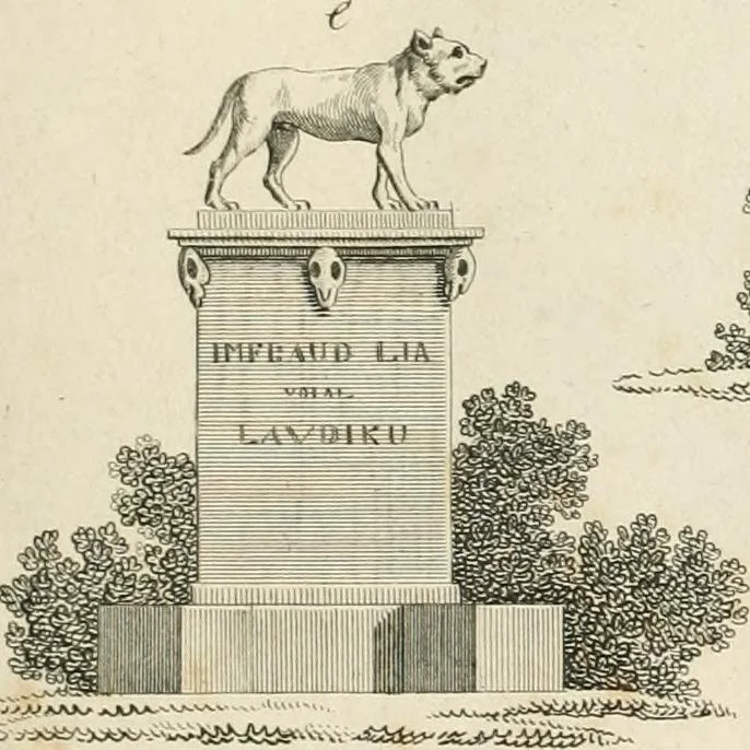 An illustration from Ideen-Magazin für Architecten, Künstler und Handwerker, 1832, leaf 90