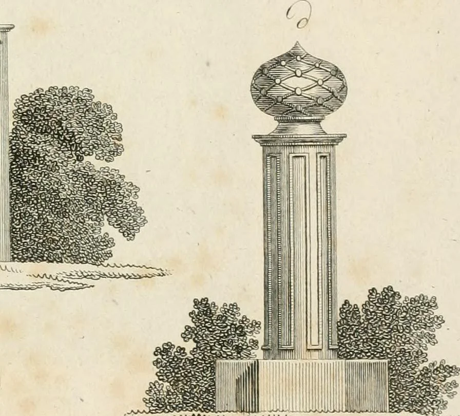 An illustration from Ideen-Magazin für Architecten, Künstler und Handwerker, 1832, leaf 90