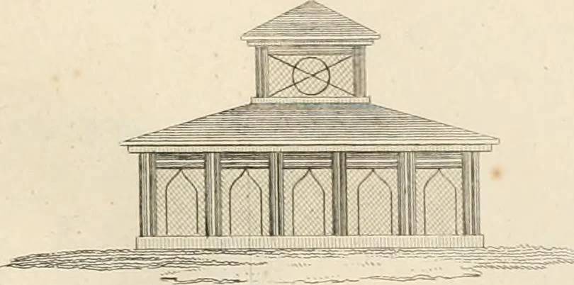 An illustration from Ideen-Magazin für Architecten, Künstler und Handwerker, 1832, leaf 10