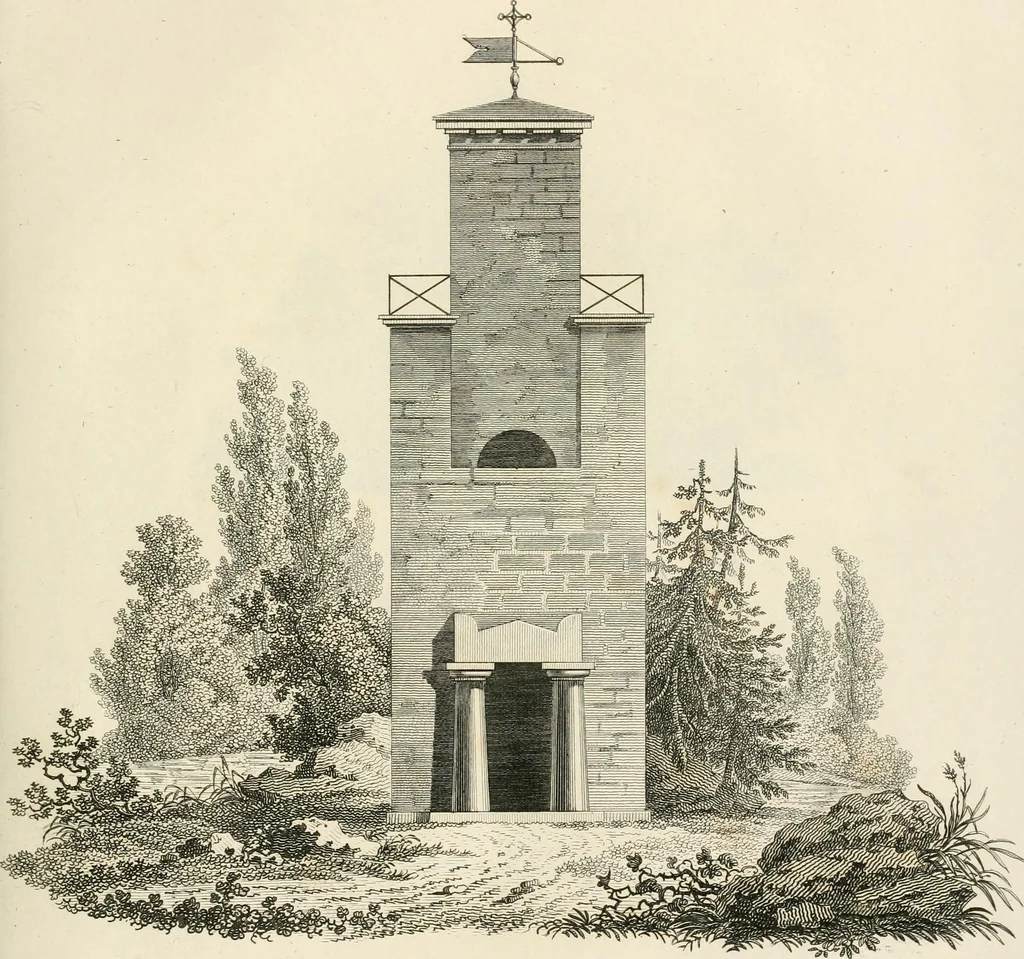 An illustration from Ideen-Magazin für Architecten, Künstler und Handwerker, 1832, leaf 106