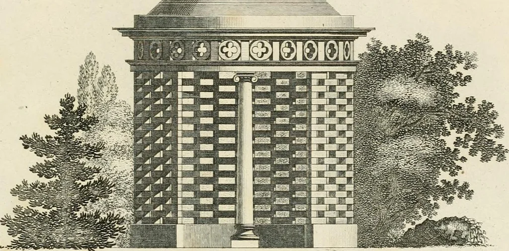 An illustration from Ideen-Magazin für Architecten, Künstler und Handwerker, 1832, leaf 108
