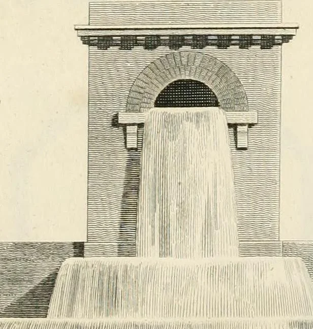 An illustration from Ideen-Magazin für Architecten, Künstler und Handwerker, 1832, leaf 122