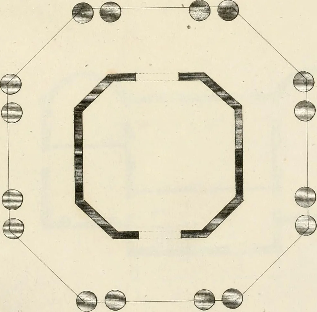 An illustration from Ideen-Magazin für Architecten, Künstler und Handwerker, 1832, leaf 124