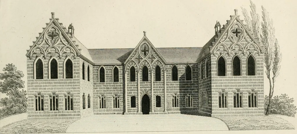An illustration from Ideen-Magazin für Architecten, Künstler und Handwerker, 1832, leaf 134