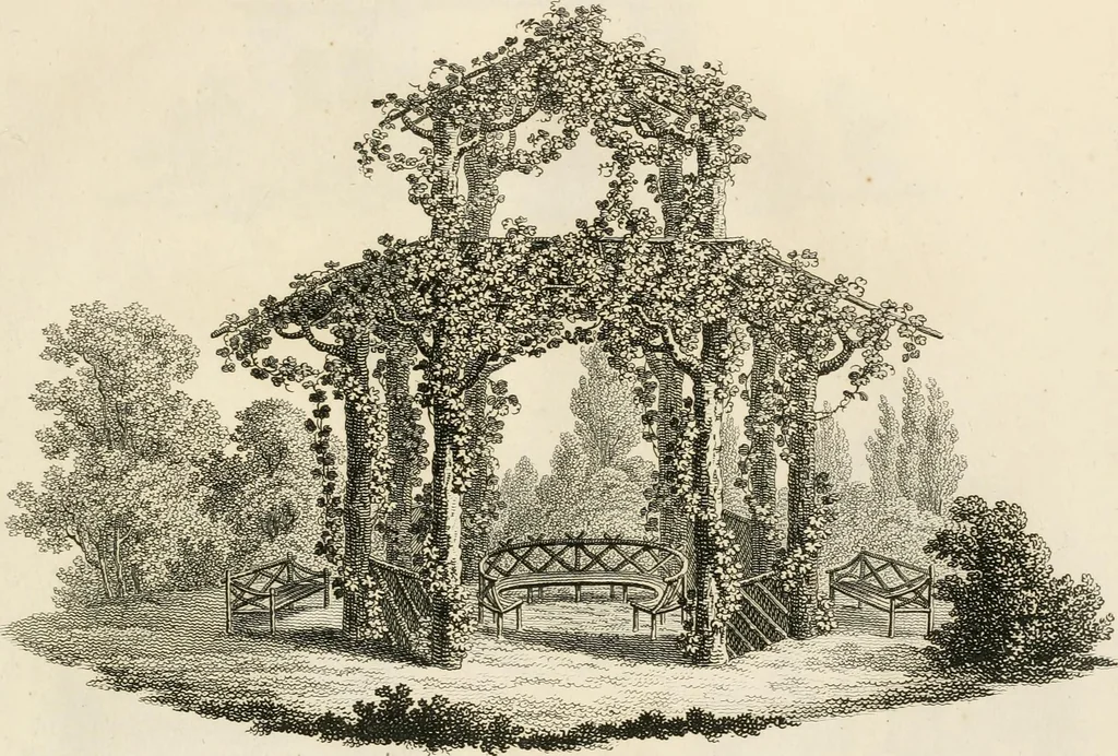 An illustration from Ideen-Magazin für Architecten, Künstler und Handwerker, 1832, leaf 14