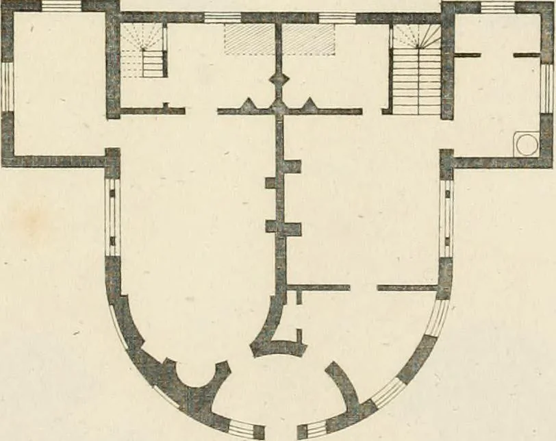 An illustration from Ideen-Magazin für Architecten, Künstler und Handwerker, 1832, leaf 140