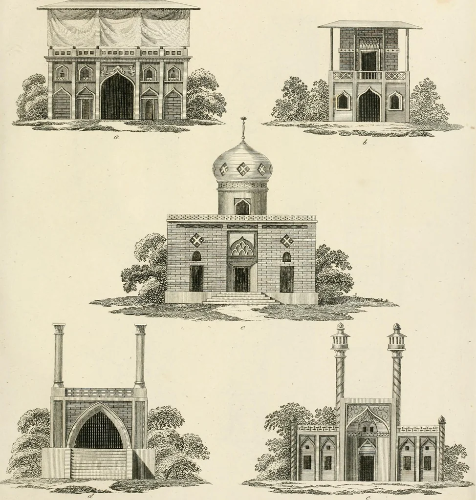 An illustration from Ideen-Magazin für Architecten, Künstler und Handwerker, 1832, leaf 142