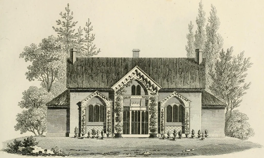 An illustration from Ideen-Magazin für Architecten, Künstler und Handwerker, 1832, leaf 166