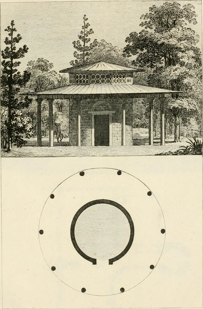 An illustration from Ideen-Magazin für Architecten, Künstler und Handwerker, 1832, leaf 186