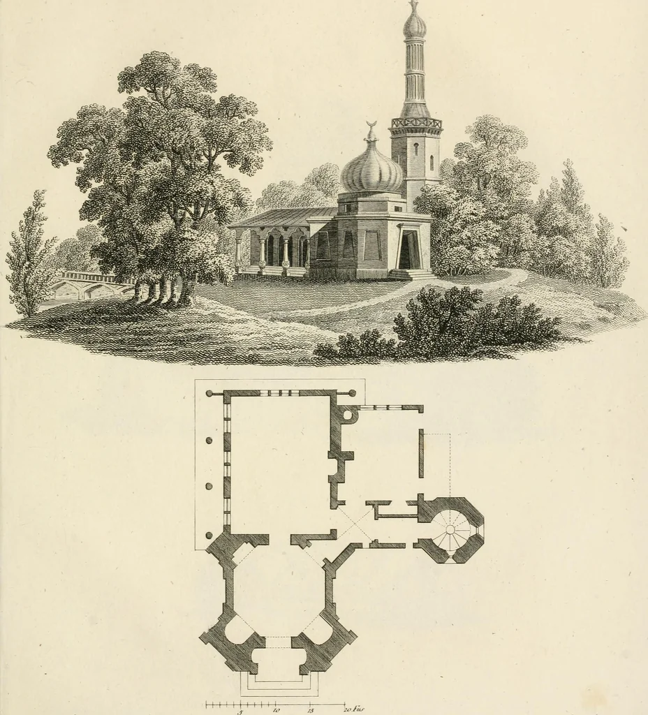 An illustration from Ideen-Magazin für Architecten, Künstler und Handwerker, 1832, leaf 188