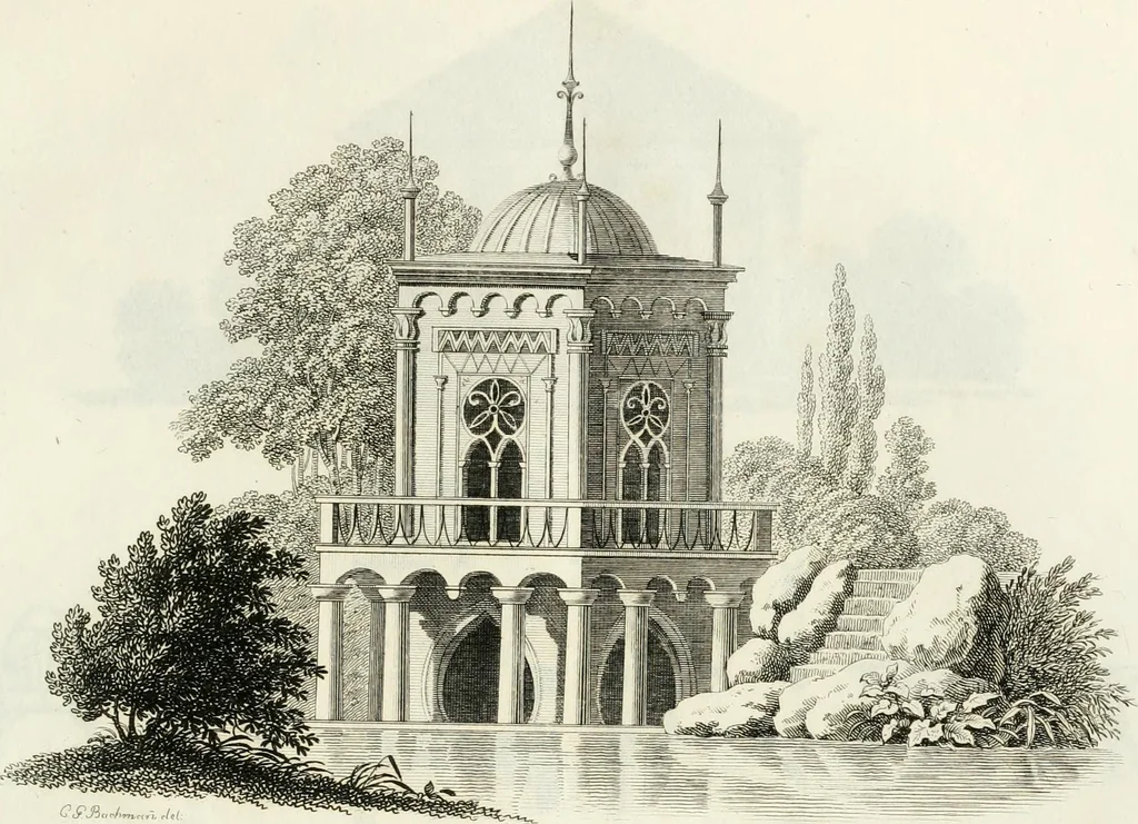An illustration from Ideen-Magazin für Architecten, Künstler und Handwerker, 1832, leaf 24