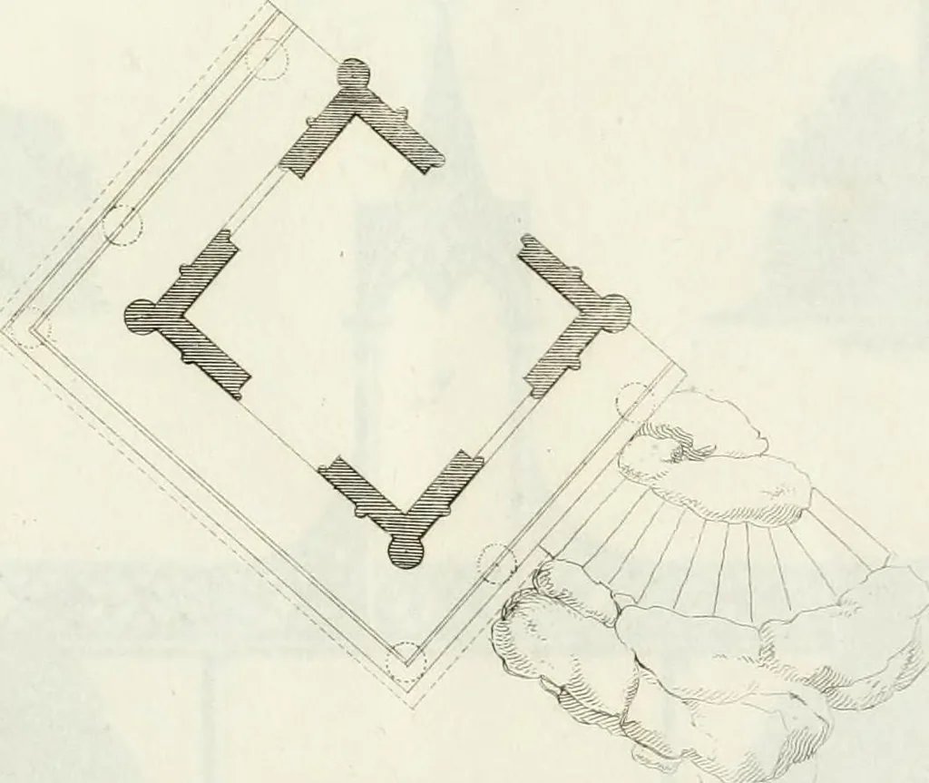 An illustration from Ideen-Magazin für Architecten, Künstler und Handwerker, 1832, leaf 24