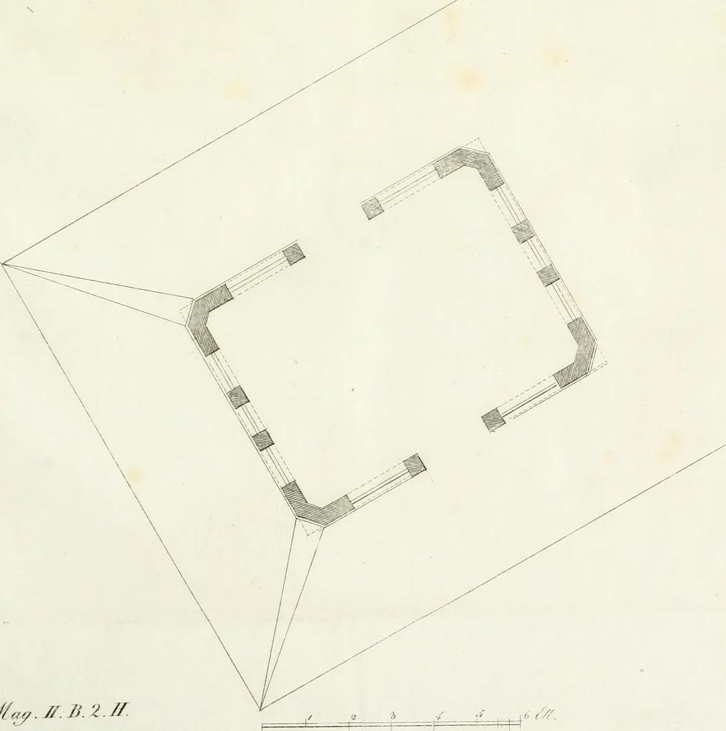 An illustration from Ideen-Magazin für Architecten, Künstler und Handwerker, 1832, leaf 30