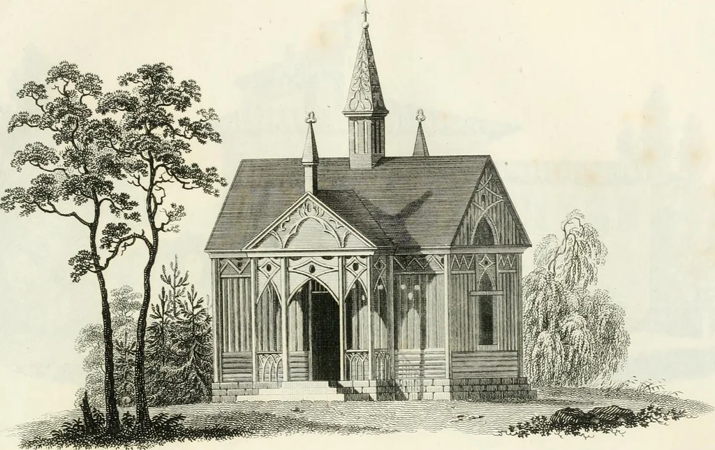 An illustration from Ideen-Magazin für Architecten, Künstler und Handwerker, 1832, leaf 40