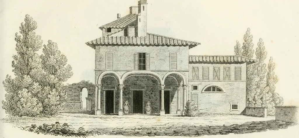An illustration from Ideen-Magazin für Architecten, Künstler und Handwerker, 1832, leaf 42