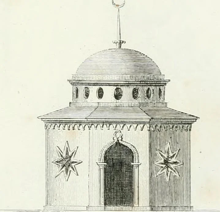 An illustration from Ideen-Magazin für Architecten, Künstler und Handwerker, 1832, leaf 46