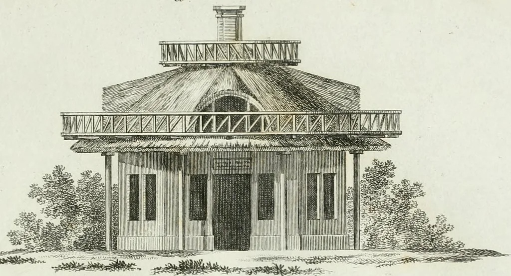 An illustration from Ideen-Magazin für Architecten, Künstler und Handwerker, 1832, leaf 48