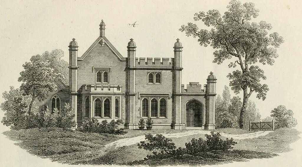 An illustration from Ideen-Magazin für Architecten, Künstler und Handwerker, 1832, leaf 6