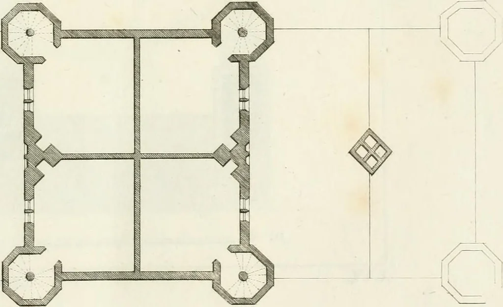 An illustration from Ideen-Magazin für Architecten, Künstler und Handwerker, 1832, leaf 72