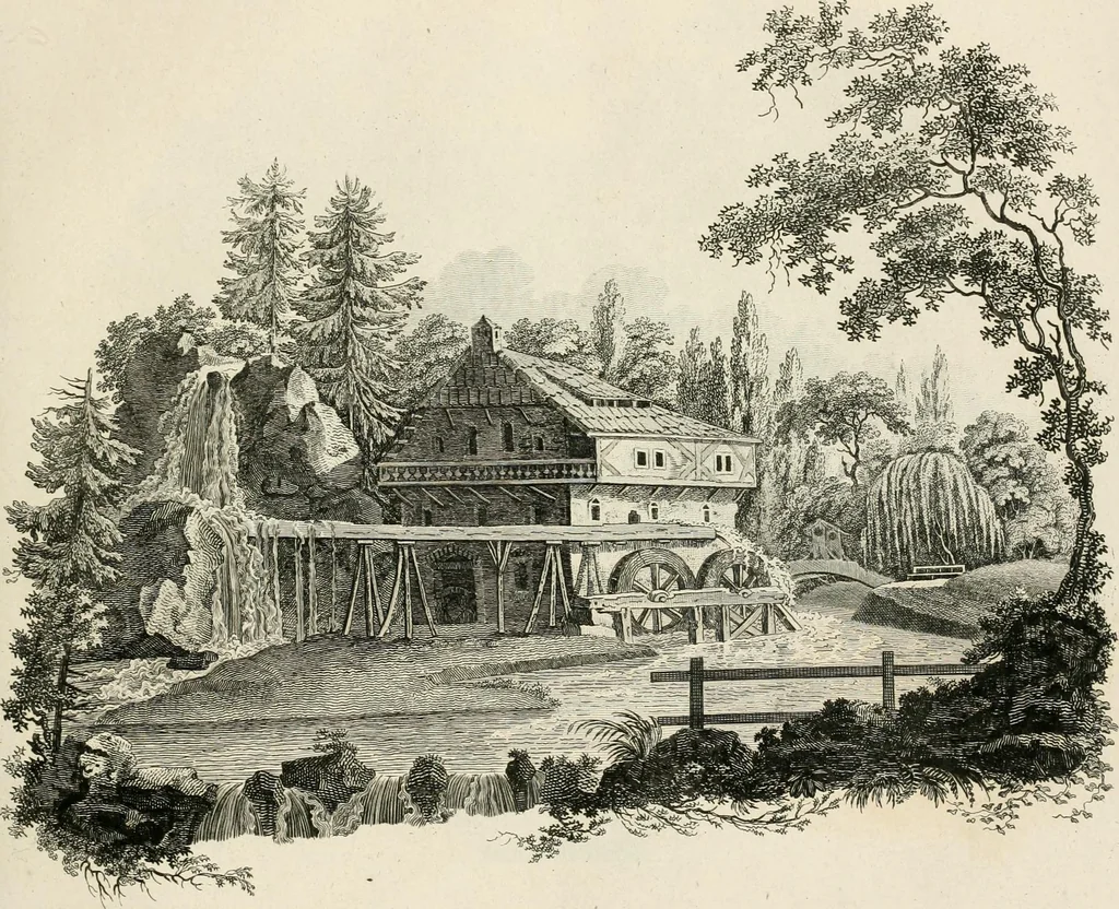 An illustration from Ideen-Magazin für Architecten, Künstler und Handwerker, 1832, leaf 88