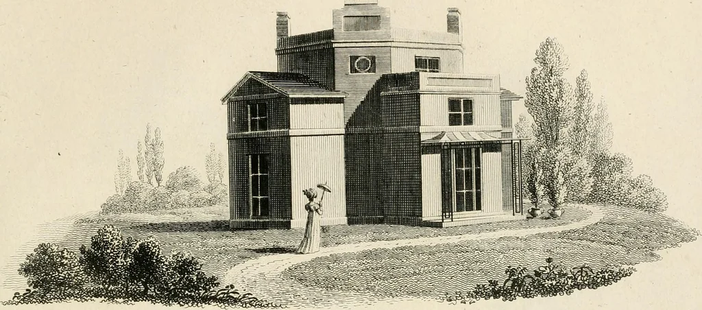 An illustration from Ideen-Magazin für Architecten, Künstler und Handwerker, 1832, leaf 92