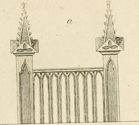 An illustration from Ideen-Magazin für Architecten, Künstler und Handwerker, 1832, leaf 10