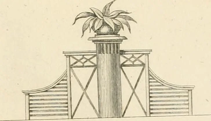 An illustration from Ideen-Magazin für Architecten, Künstler und Handwerker, 1832, leaf 10