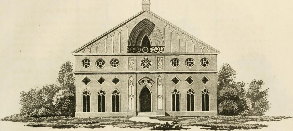 An illustration from Ideen-Magazin für Architecten, Künstler und Handwerker, 1832, leaf 102