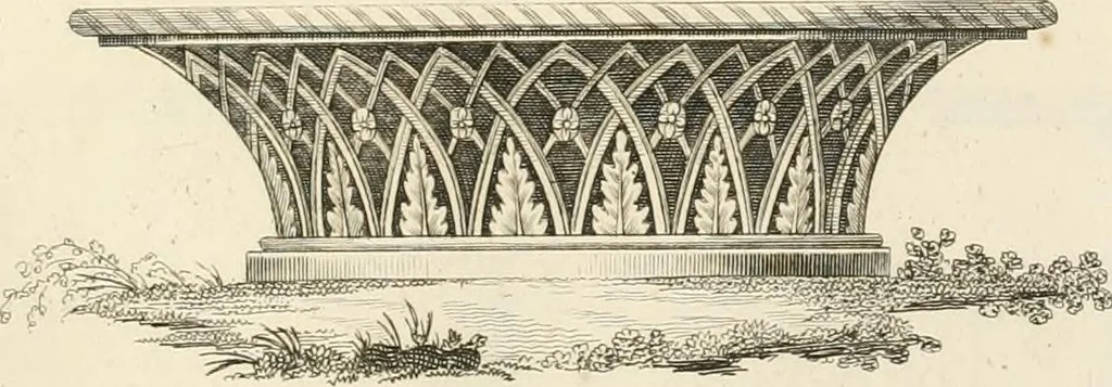 An illustration from Ideen-Magazin für Architecten, Künstler und Handwerker, 1832, leaf 106