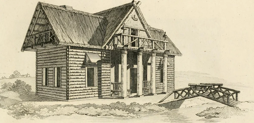 An illustration from Ideen-Magazin für Architecten, Künstler und Handwerker, 1832, leaf 108