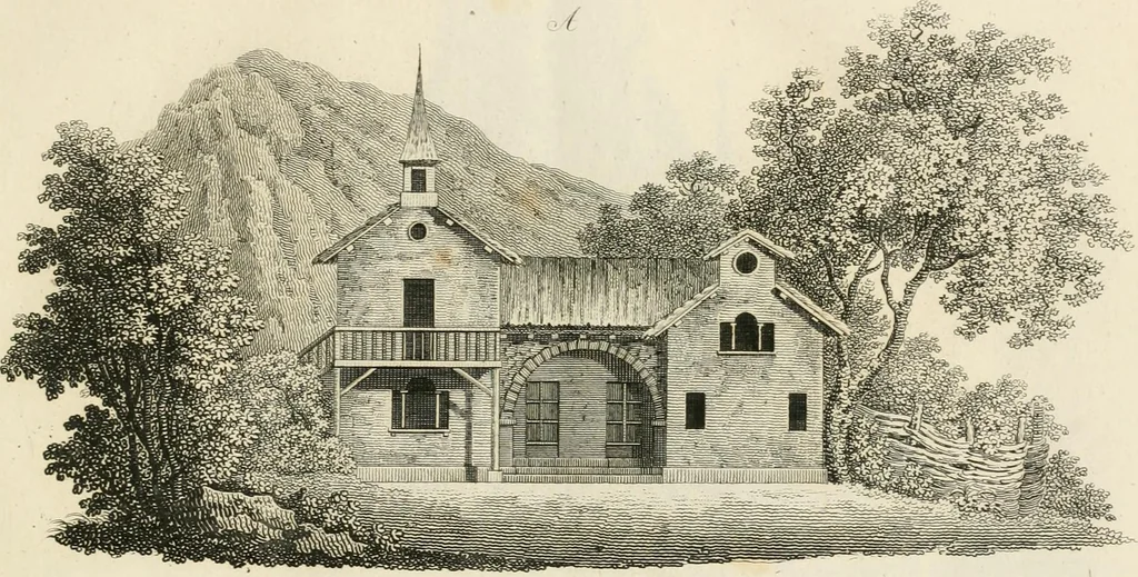 An illustration from Ideen-Magazin für Architecten, Künstler und Handwerker, 1832, leaf 12