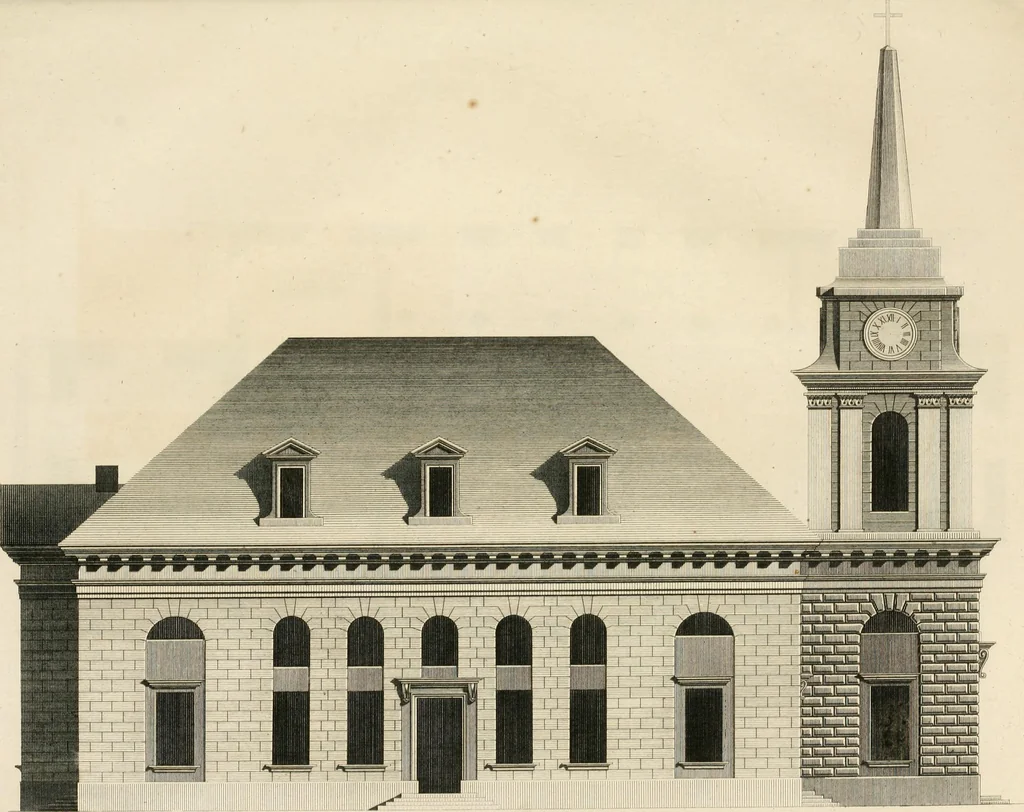 An illustration from Ideen-Magazin für Architecten, Künstler und Handwerker, 1832, leaf 124