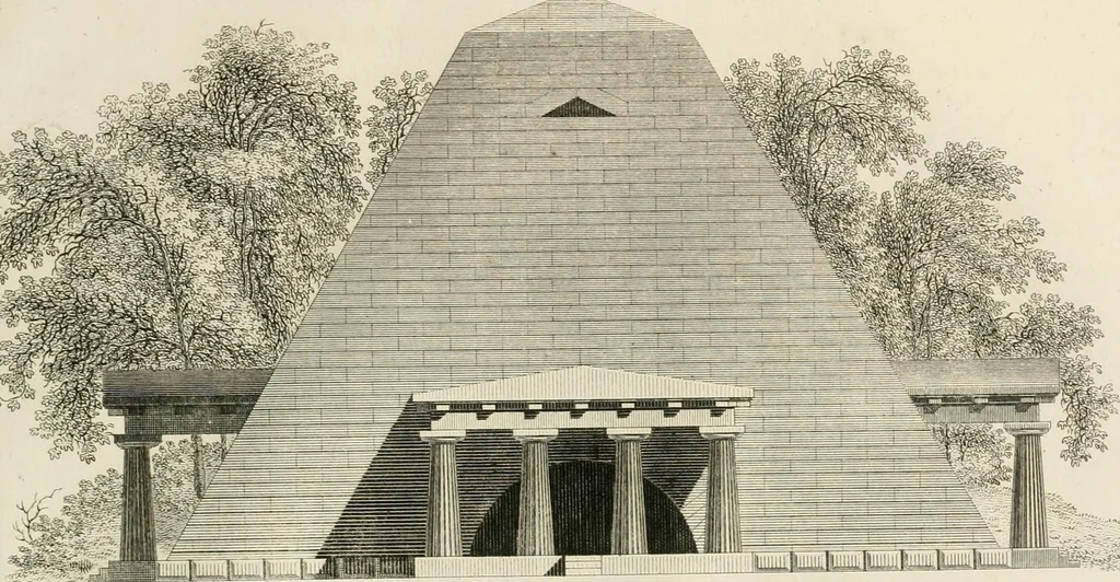 An illustration from Ideen-Magazin für Architecten, Künstler und Handwerker, 1832, leaf 134
