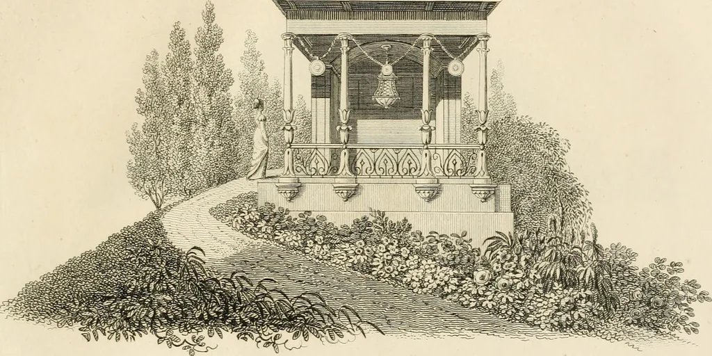 An illustration from Ideen-Magazin für Architecten, Künstler und Handwerker, 1832, leaf 136