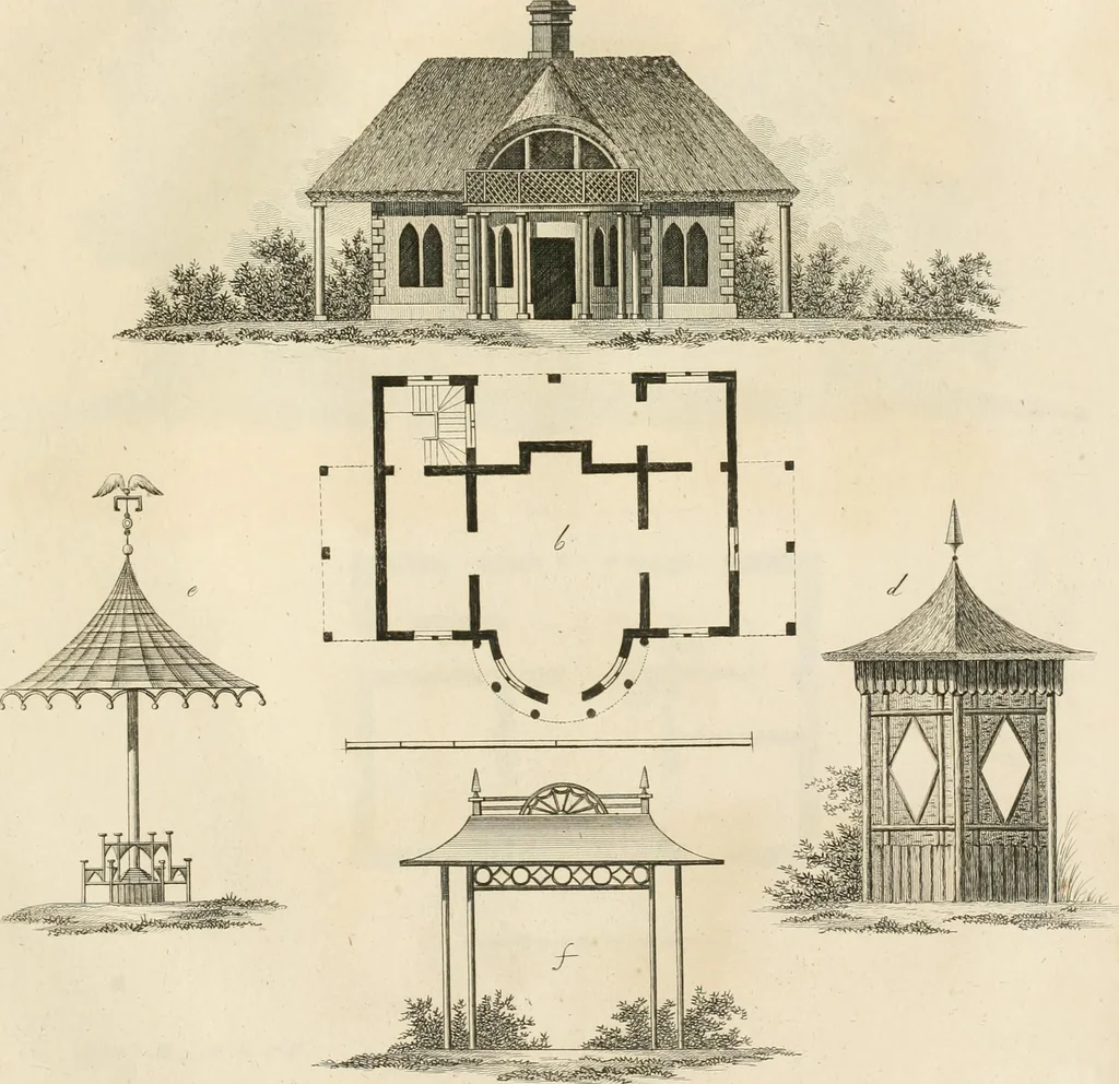 An illustration from Ideen-Magazin für Architecten, Künstler und Handwerker, 1832, leaf 138