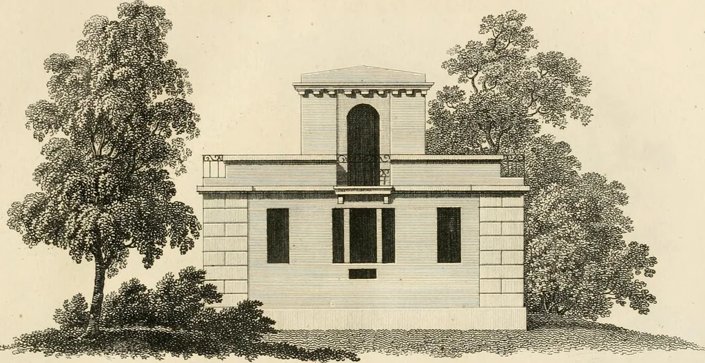 An illustration from Ideen-Magazin für Architecten, Künstler und Handwerker, 1832, leaf 140