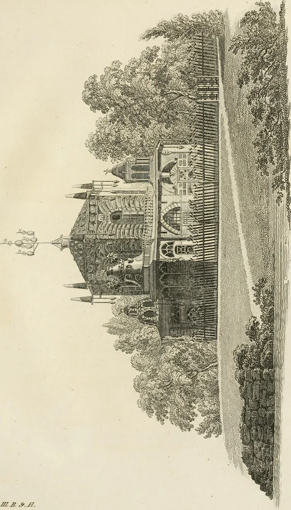 An illustration from Ideen-Magazin für Architecten, Künstler und Handwerker, 1832, leaf 144