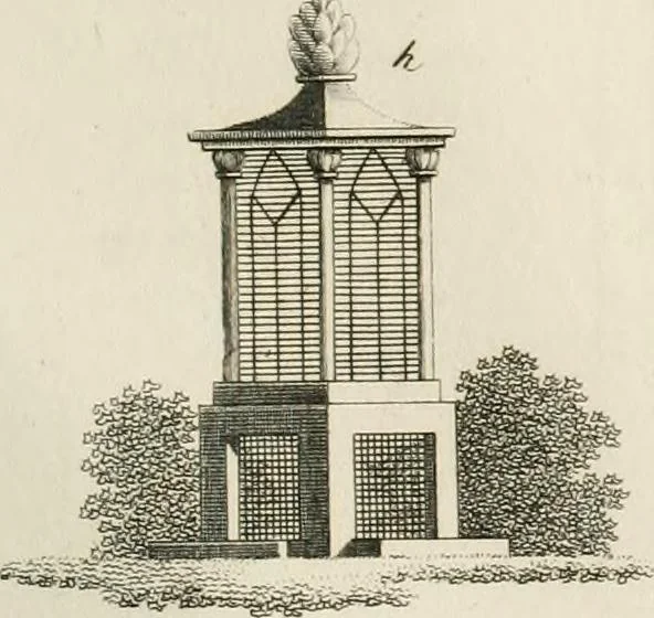 An illustration from Ideen-Magazin für Architecten, Künstler und Handwerker, 1832, leaf 150