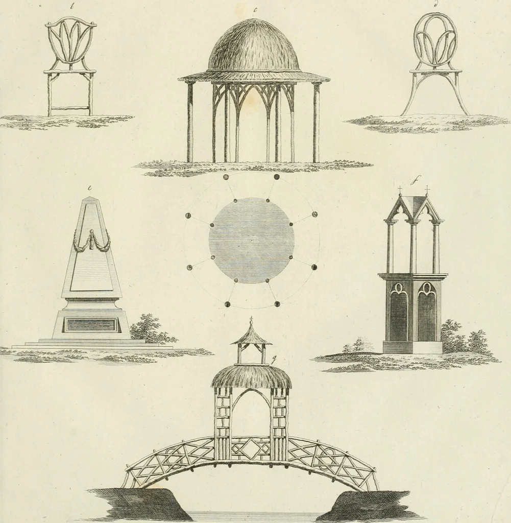 An illustration from Ideen-Magazin für Architecten, Künstler und Handwerker, 1832, leaf 16